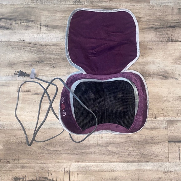 Vibration Soothing Heat Kneading Release Tension Neck, Back, Shoulders Travel - Picture 6 of 11